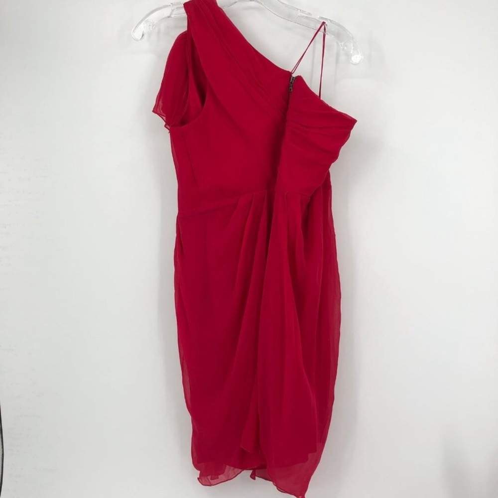 Alice + Olivia Pink One Shoulder Mini Dress | Perfect for Any Occasion